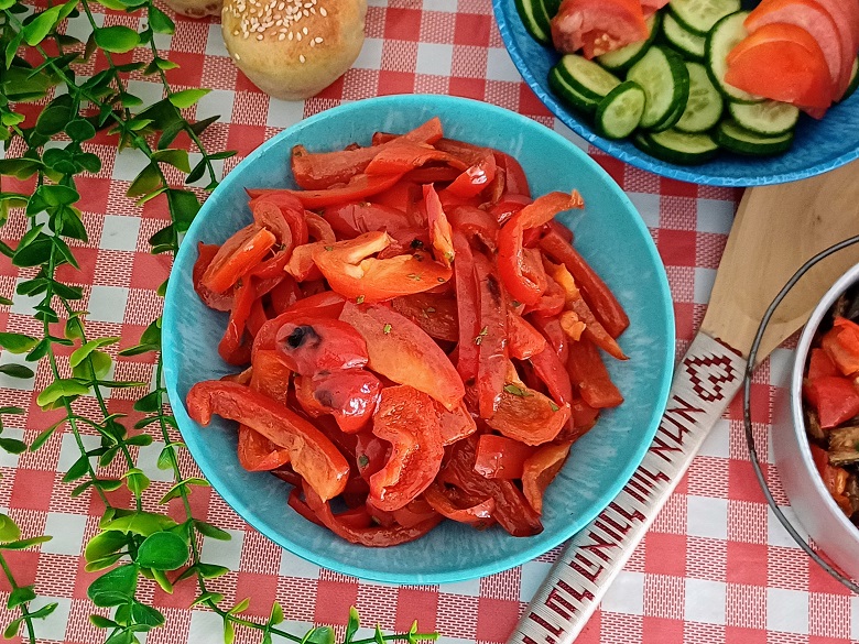 Sweet and Sour Pepper Salad Sweet and Sour Pepper Salad