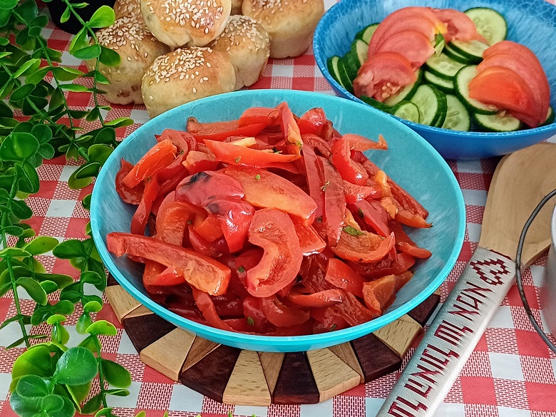 Sweet and Sour Pepper Salad Sweet and Sour Pepper Salad