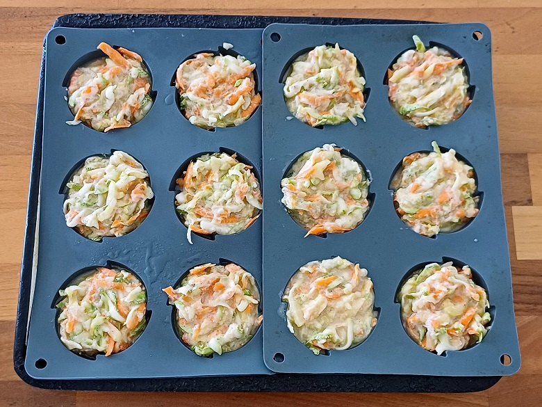 Easy Vegetable Muffins Recipe Easy Vegetable Muffins Recipe