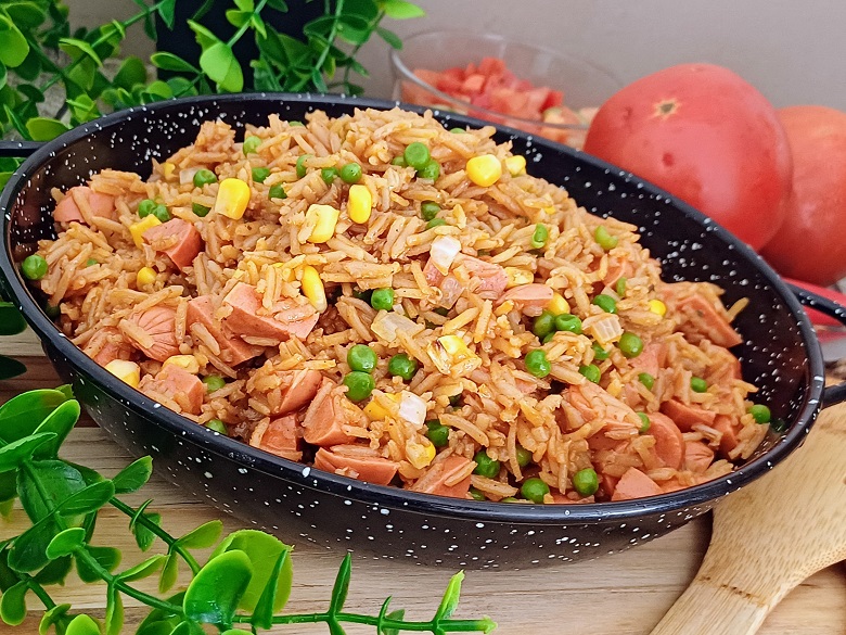 Sausages and Rice - One Pot!