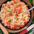 One-Dish Wonder: Bulgur with Vegetables