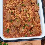 Meatballs and Israeli Couscous