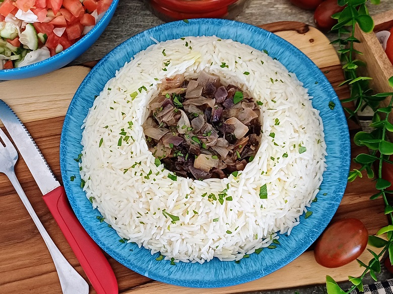 Caramelized Onion Rice Recipe