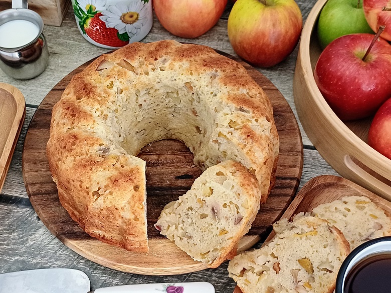 Easy Nectarine Loaf Cake Easy Nectarine Loaf Cake