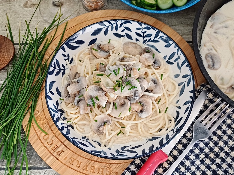 Creamy Mushroom Pasta