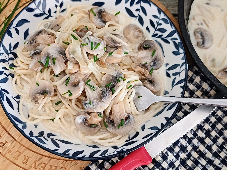 Creamy Mushroom Pasta Creamy Mushroom Pasta