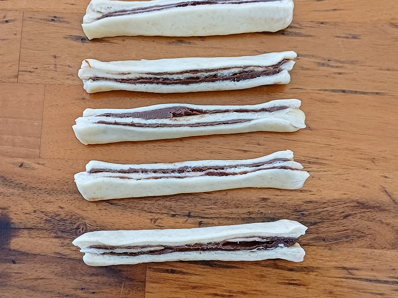 Mini Chocolate Yeast Rugelach