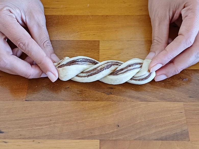 Mini Chocolate Yeast Rugelach