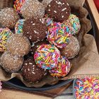 Parve Tahini and Biscuit Energy Balls: Easy 5-Minute Recipe