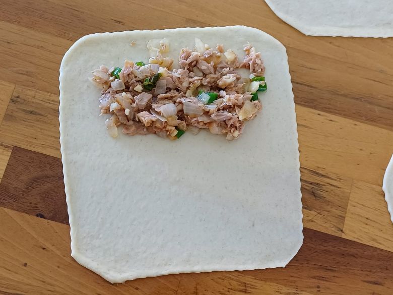 Tuna and Cheese Pastries: Pan Fried or Baked Recipe Tuna and Cheese Pastries: Pan Fried or Baked Recipe