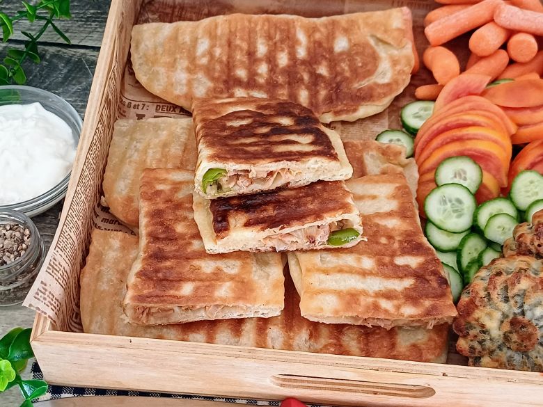 Tuna and Cheese Pastries: Pan Fried or Baked Recipe