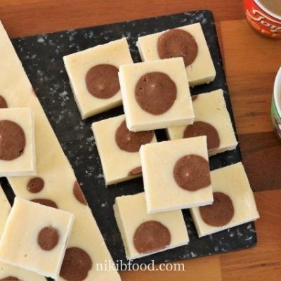 Polka dot cheesecake