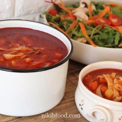 Minestrone soup