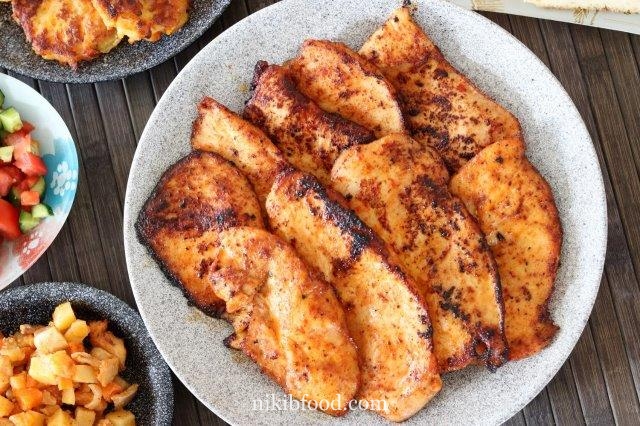 Maple mustard chicken breast