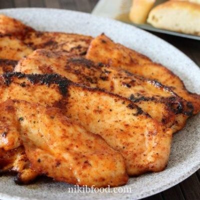 Maple mustard chicken breast