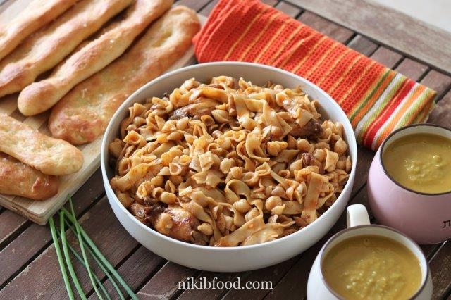 Slow cooked chicken pasta bake