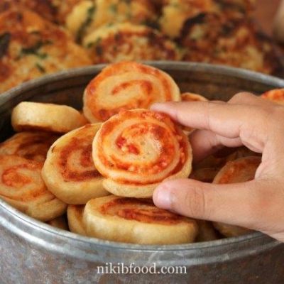 Pizza spirals