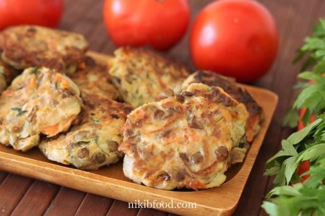 Lentil and Veggie Patties