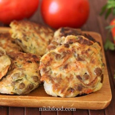 Lentil and Veggie Patties