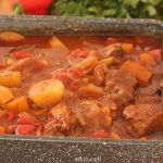 Beef and Potatoes in the Oven