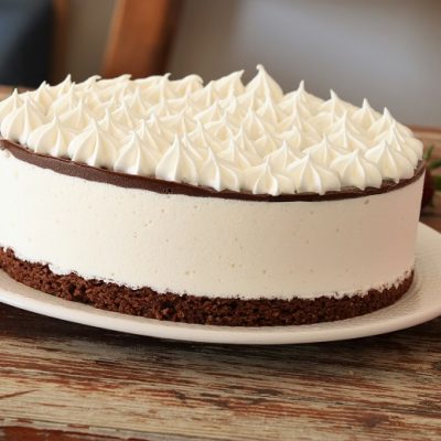 Krembo cream cheese cake