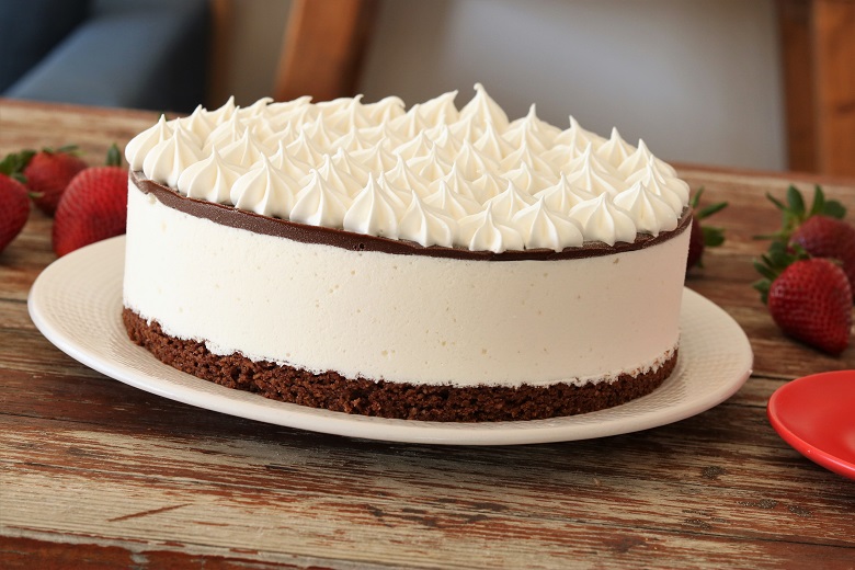 Krembo cream cheese cake