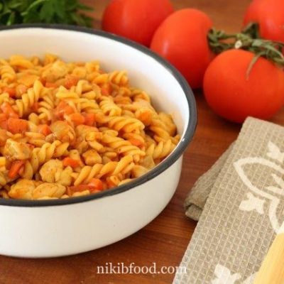 Chicken Thighs and Pasta