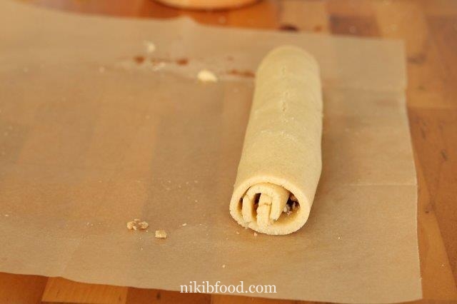 Maamoul Cookies Filled with Nuts and Dates