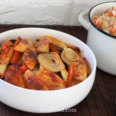 Oven roasted veggies