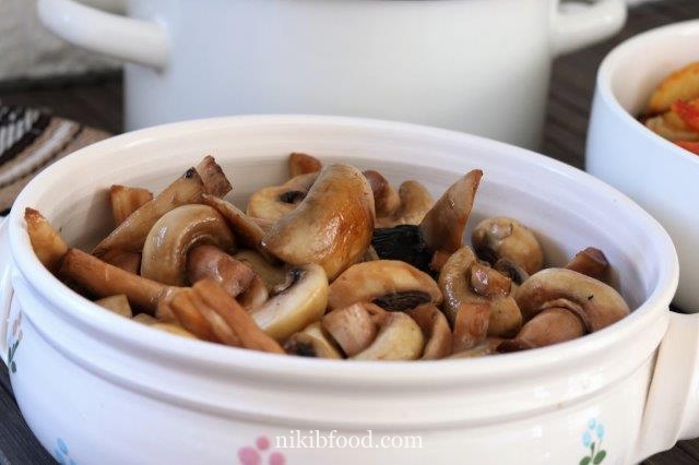 Stir fry mushrooms recipe