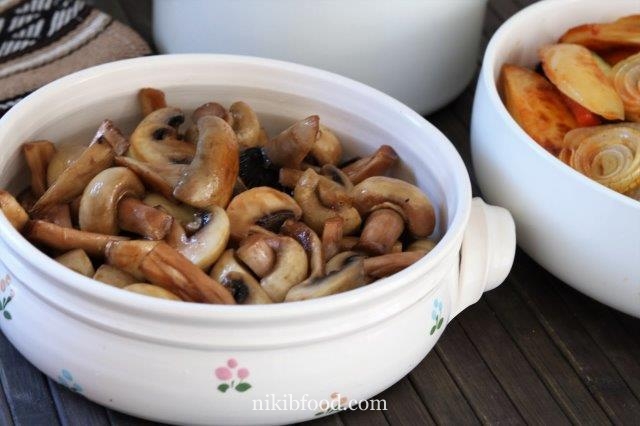 Stir fry mushrooms recipe 