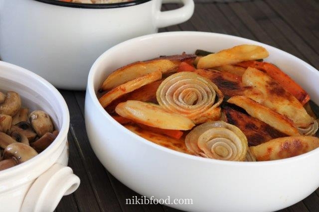 baked vegetables
