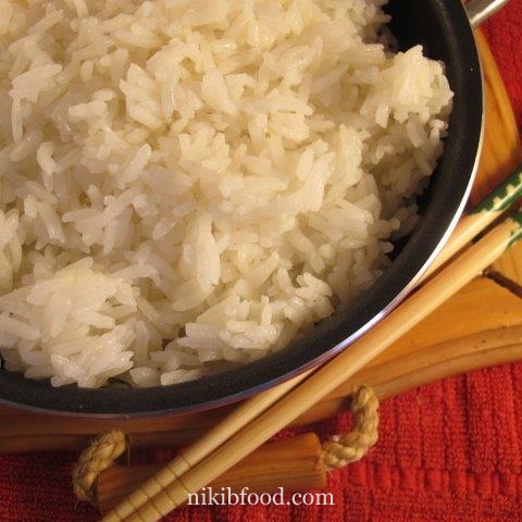 how to prepare white rice / Photo : nikib