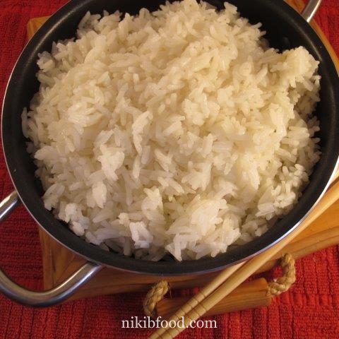 how to prepare white rice / Photo : nikib