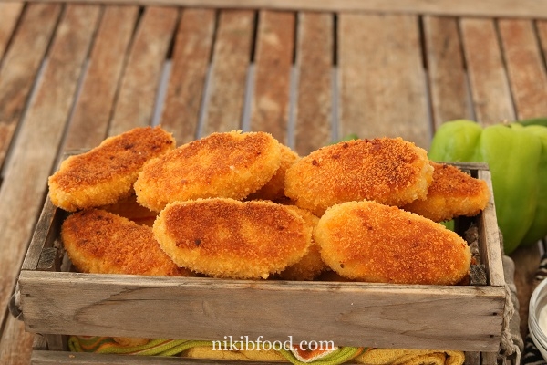 Corn and Cheese Nuggets