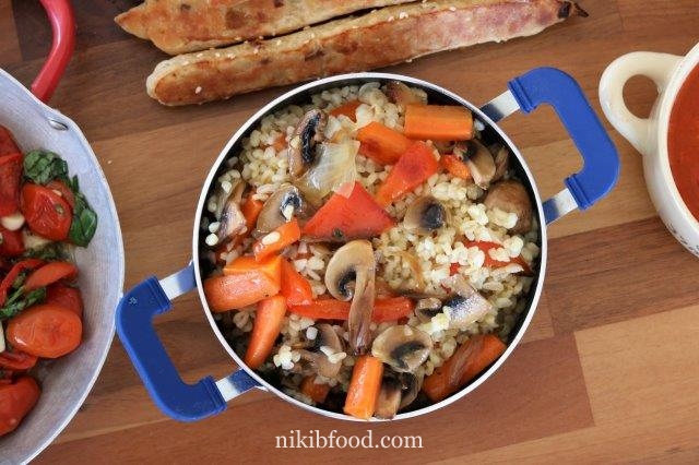 Bulgur Veggie Stir Fry Recipe / Photo :nikib Bulgur Veggie Stir Fry Recipe