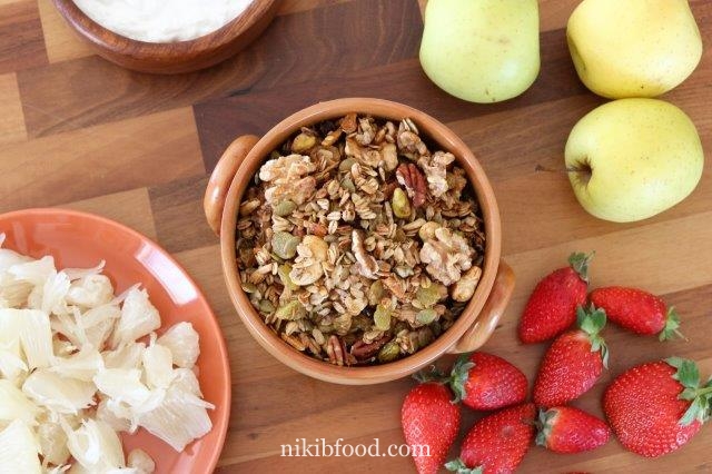 Healthy Homemade Granola