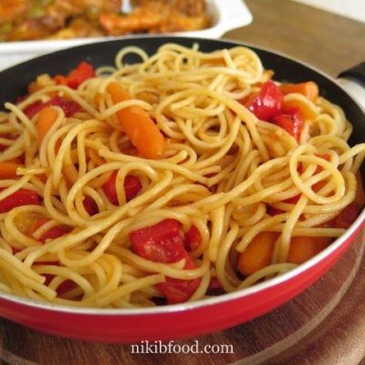 Pasta with vegetables