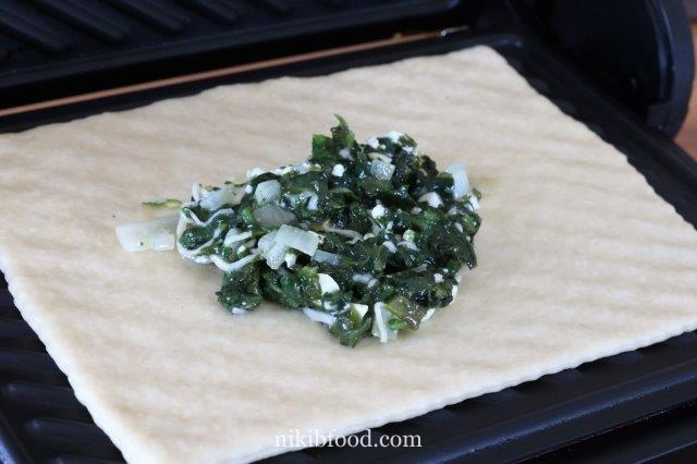 Spinach pastry recipe 