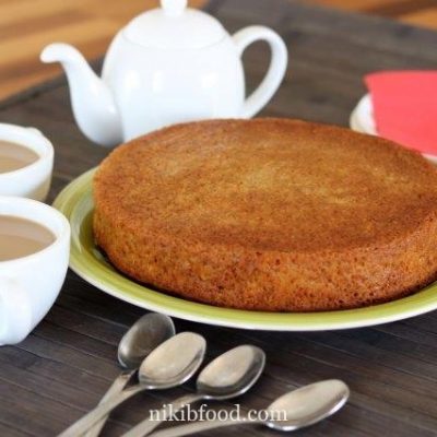 Carrot and cinnamon cake