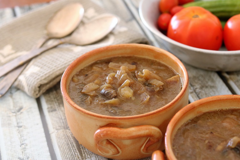 Onion mushroom soup recipe