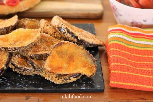 Crispy Baked Eggplant Schnitzel