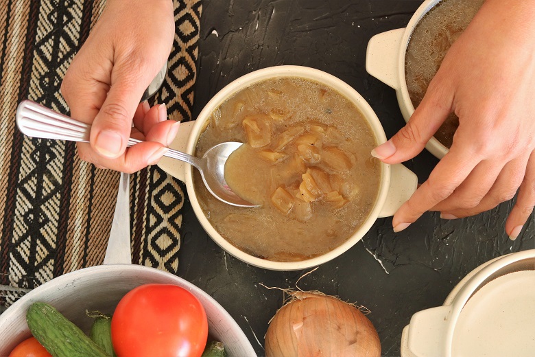 Onion soup