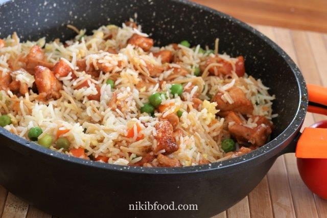 Chinese style chicken and rice