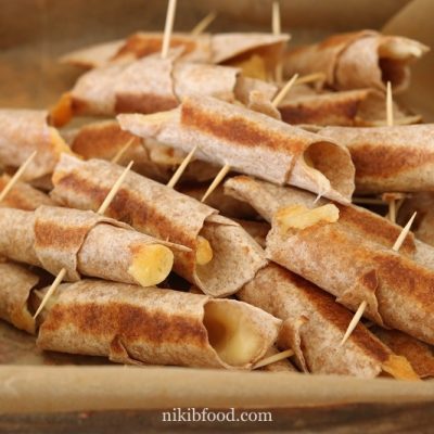 Quick-Fix Cheesy Olive Rollups