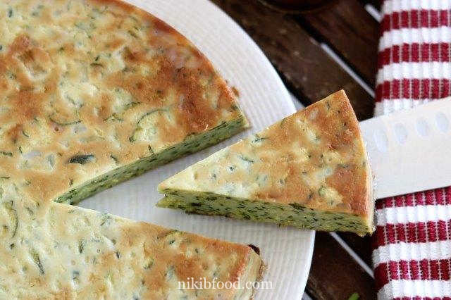 Crustless Zucchini Quiche