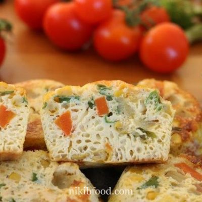 Grain-Free Veggie Muffins