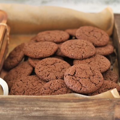 Cocoa Cookies You Can’t Stop Eating or What Do You Do With Your Leftover Egg Whites?