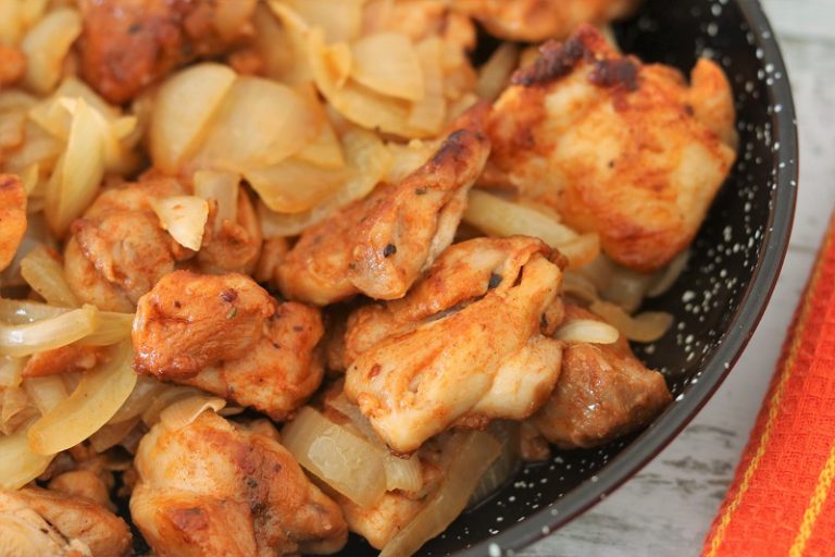 PanFried Chicken and Onions result is truly delicious.