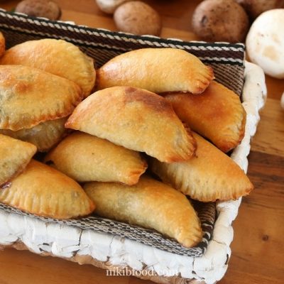 Mushroom and Onion Pastries